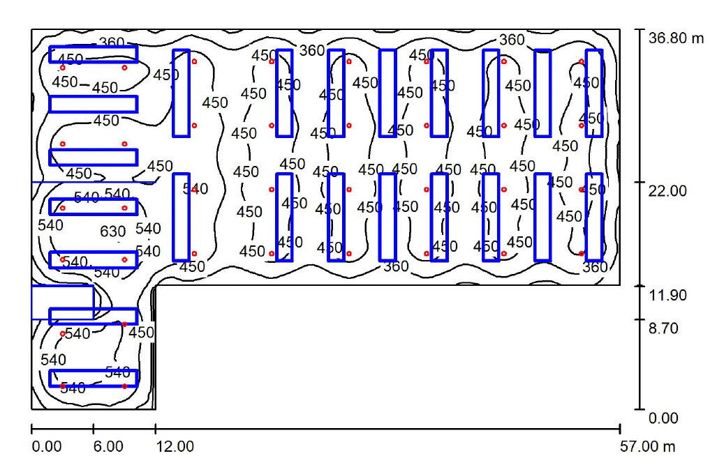 Lichtstudie ruimte Demet Enegineering